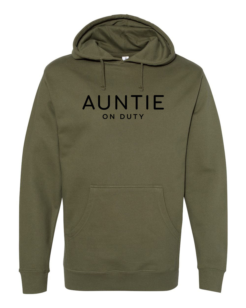 Auntie On Duty Spring & Summer Collection Sandstone Hoodie