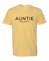 Auntie On Duty Spring &amp; Summer Collection Banana Cream T-Shirt