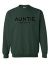 Auntie On Duty Forest Sweatshirt