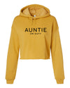 Auntie On Duty Spring &amp; Summer Collection Heather Mustard Crop Hoodie
