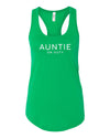 Auntie On Duty Spring &amp; Summer Collection Kelly Green Razor Back Tank