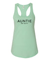 Auntie On Duty Spring &amp; Summer Collection Mint Razor Back Tank