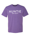 Auntie On Duty Purple Rush T-Shirt