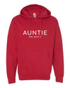 Auntie On Duty Spring &amp; Summer Collection Red Hoodie