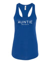 Auntie On Duty Spring &amp; Summer Collection Royal Razor Back Tank