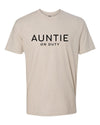 Auntie On Duty Spring &amp; Summer Collection Sand T-Shirt